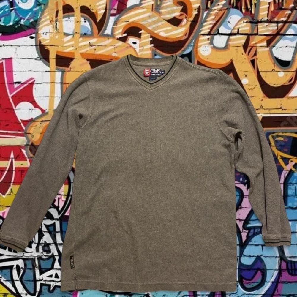 Ralph-lauren Men's Grey and Green T-shirt